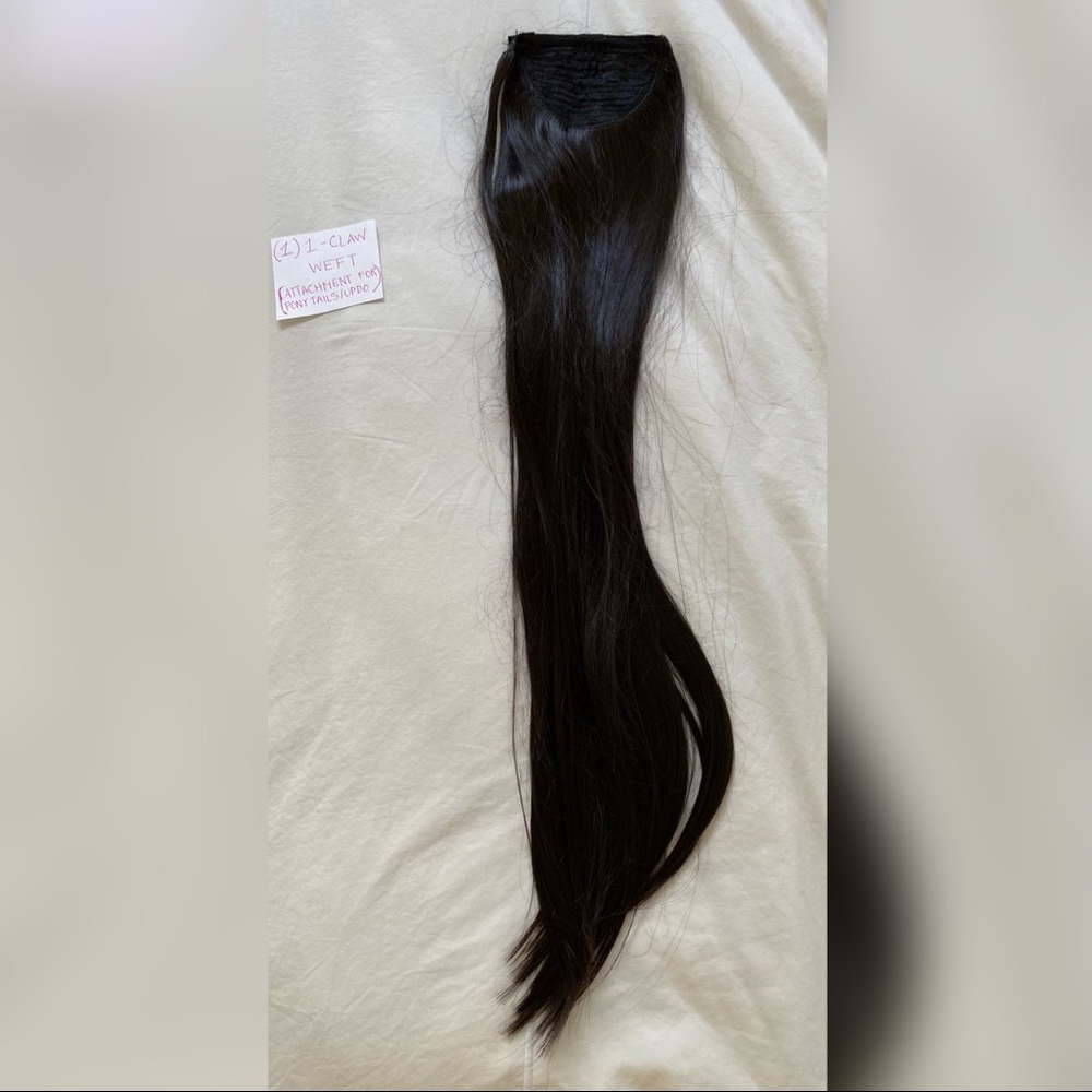 Hair/Ponytail Extension with Claw